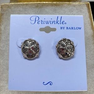 NWT Periwinkle Seashell Earrings
